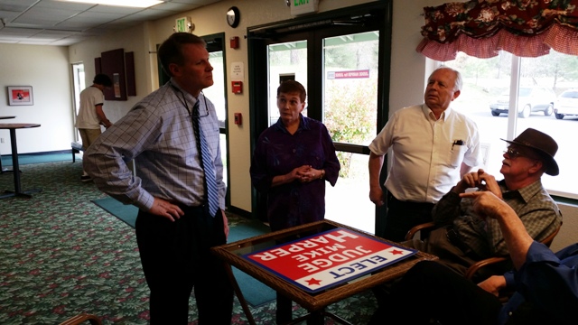 Trinity County Superior Court Judge Michael Mike Harper, Weaverville Meet and Greet